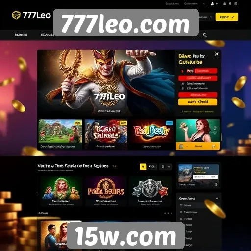 Acessibilidade e interface do usuário em 777leo.com